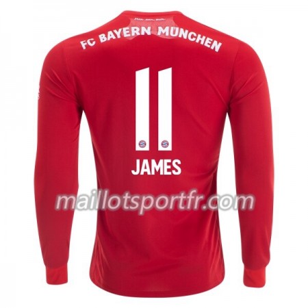 Maillot de Foot Bayern Munich James Rodriguez 11 Domicile 2019/20 ML